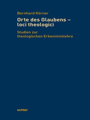 cover image of Orte des Glaubens--loci theologici